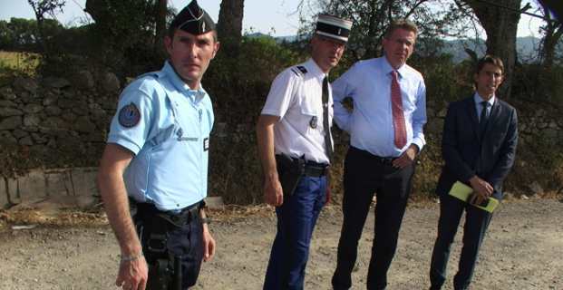 Contrôle routier mercredi soir à Vescovato supervisé par le préfet.