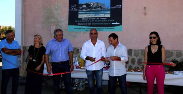 Algajola : Le premier bureau d'information touristique intercommunal Calvi-Balagne inauguré