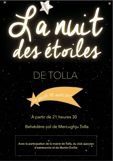 Soirée « Sous les étoiles de Tolla »