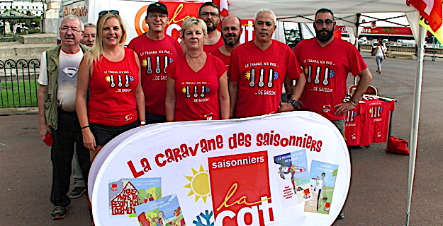 CGT : La caravane des saisonniers prend fin à Bastia