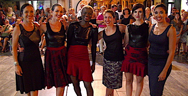 Un délicieux moment avec Anima Tango et les mannequins de Laura-Stella Santini