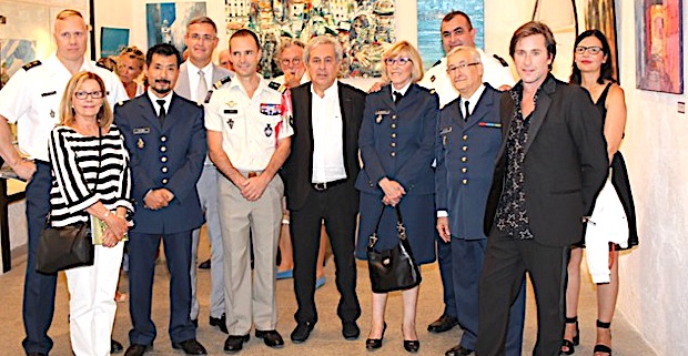 Une exposition de peinture et photos  pour symboliser les 50 ans de présence du 2e REP à Calvi