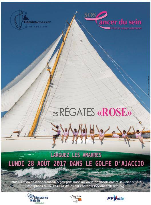 L'association "SOS cancer du sein" à bord de la 8ème édition de la Corsica Classic