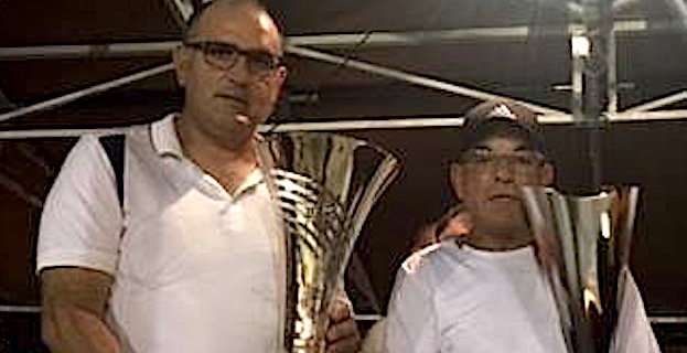Pierre et Jean-Do Fieschi vainqueurs  du Grand Concours promotionnel de la pétanque Challenge Antoine Giacomi