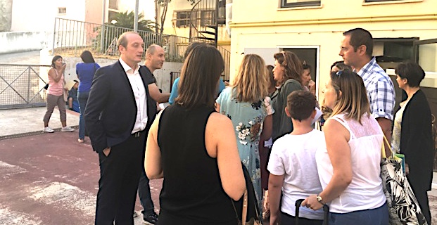 Ajaccio : La rentrée à l’école Sampiero
