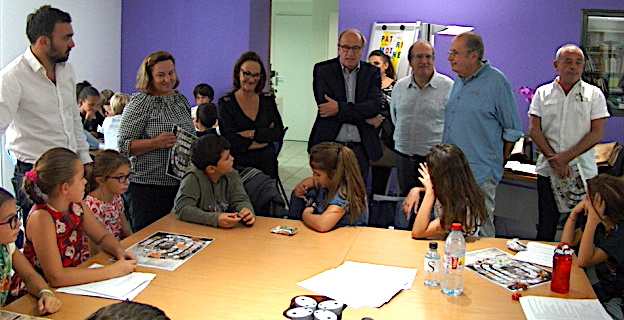 Livre ancien : Quand les élèves de Ville-di-Pietrabugno font leur jeu de l'oie