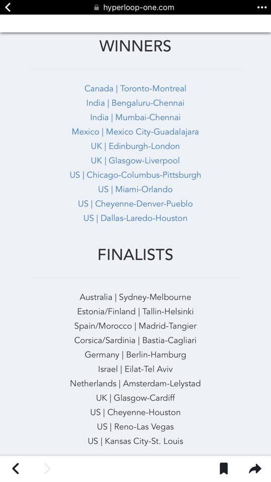 Hyperloop : Le projet du "métro sous-marin" corso-sarde ne passe pas en finale