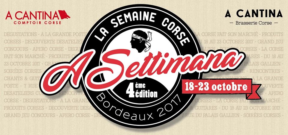 A settimana corsa à Bordeaux du 18 au 23 octobre