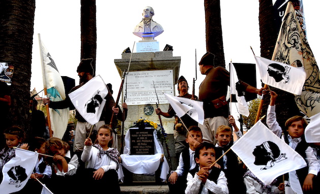 128 ème commémoration du retour des cendres de Pasquale Paoli à Lisula