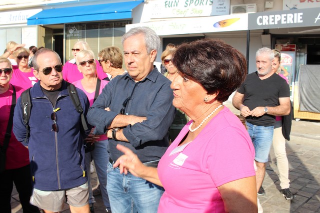 La Marche Rose de Calvi dédiée à Chantal Fondacci