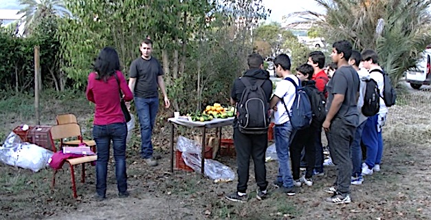 Lycée agricole de Borgo : "Stop aux pesticides en Région Corse"