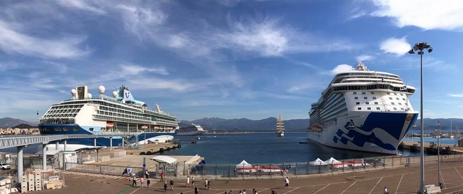 Le port d'Ajaccio a reçu près 10 000 croisiéristes jeudi !