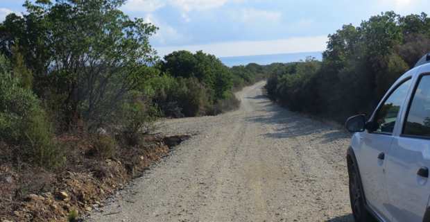 Nouvelle route d'accès.