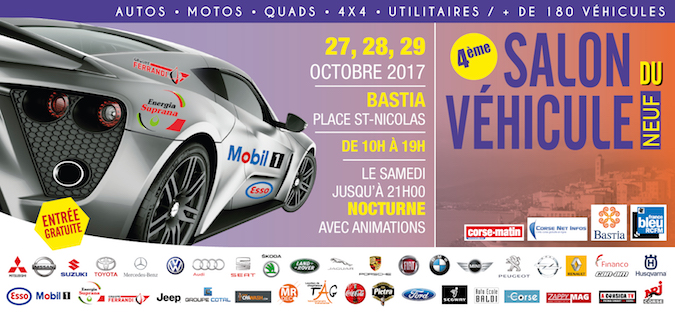 Bastia : Le 4ème salon de l'automobile jusqu’à dimanche
