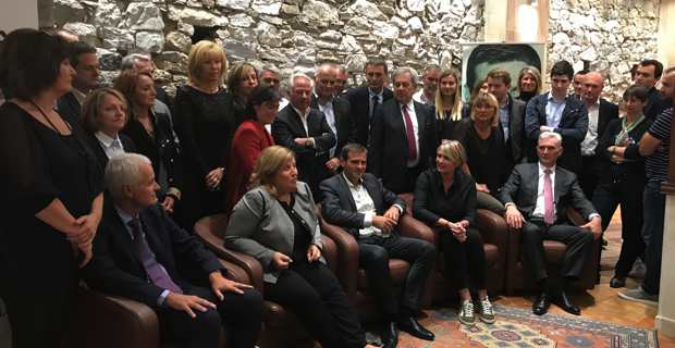 La liste "La Voie de l'avenir" conduite par Jean-Martin Mondoloni.