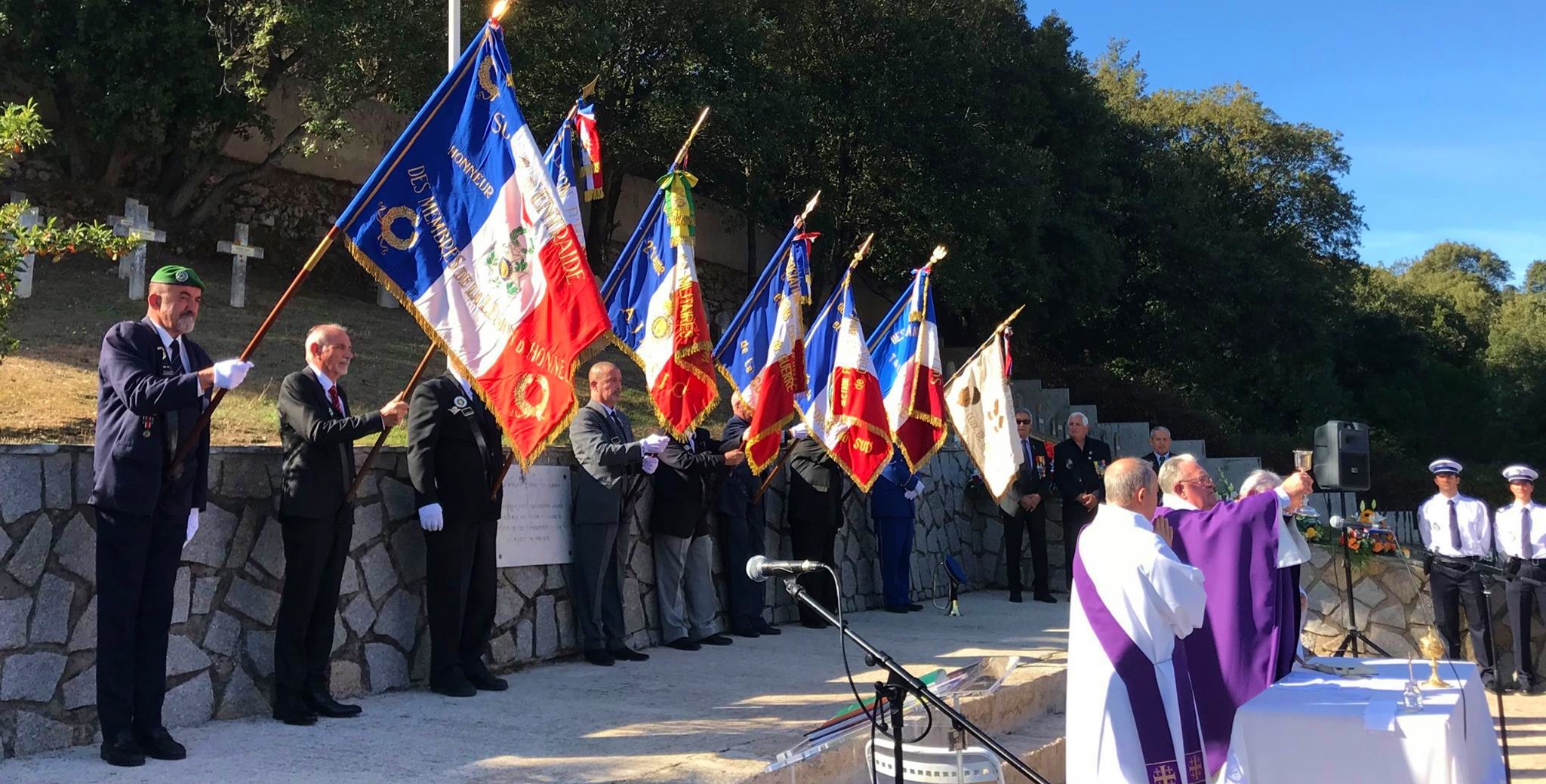 Ajaccio : Cérémonie hommage aux « Morts pour la France » et à leurs familles
