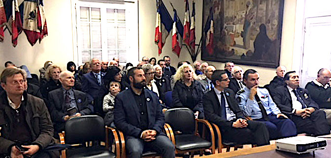 Le public venu nombreux pour célébrer le centenaire de l'ONACVG