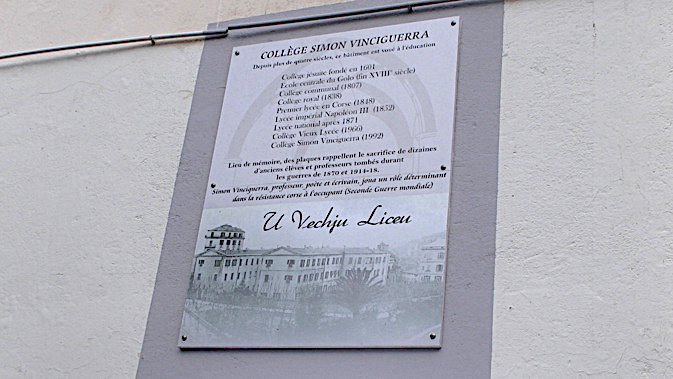 Bastia : Une émouvante cérémonie commémorative du 11 novembre au collège Simon-Vinciguerra