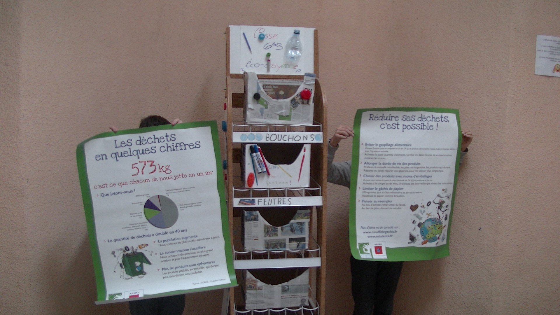 Bastia : Le totem éco-citoyen du Collège Vinciguerra...