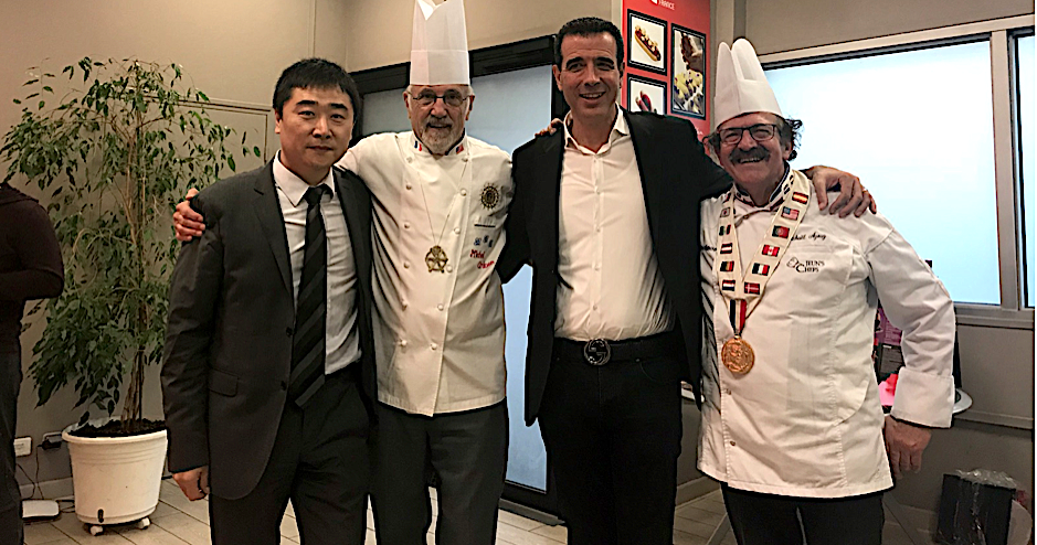 Rencontre à Paris entre grands restaurateurs chinois et artisans corses