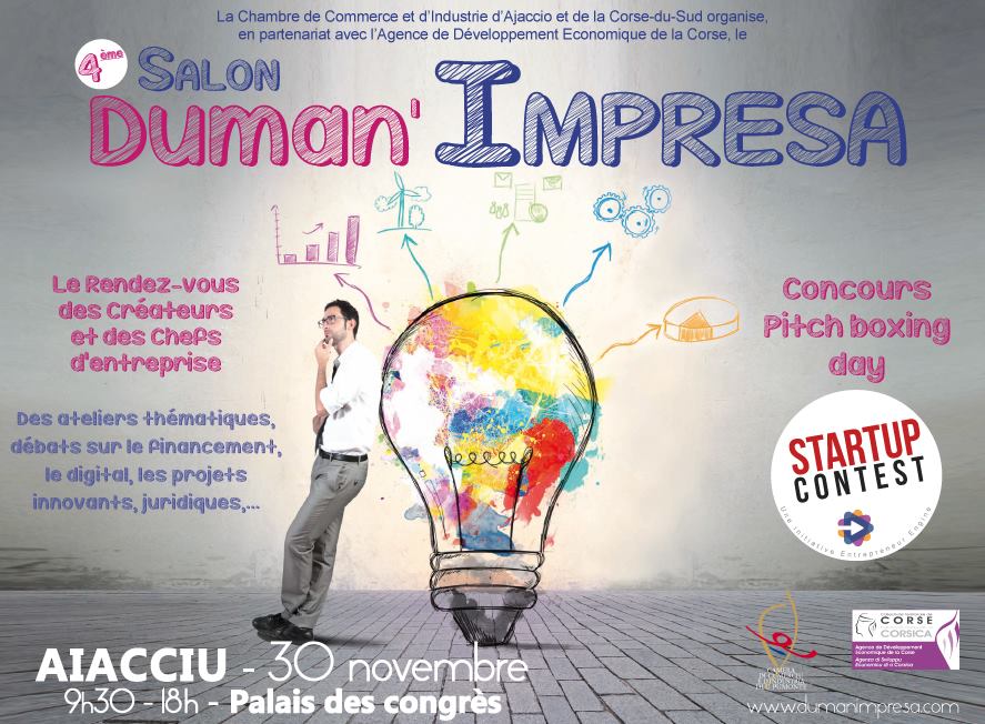 Ajaccio : Un ring de boxe pour pitcher sur le salon Duman'Impresa