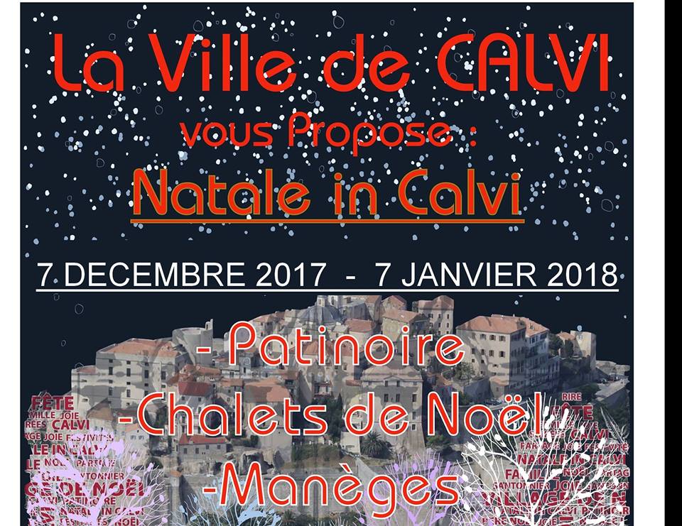 " Natale in Calvi "  arrive