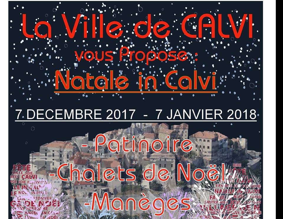 Un mois de Décembre animé pour "Natale in Calvi"