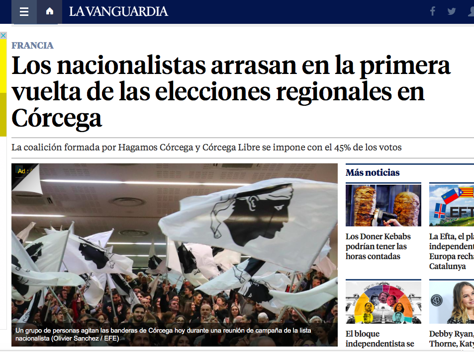 Territoriales : Le premier tour vu par la presse étrangère