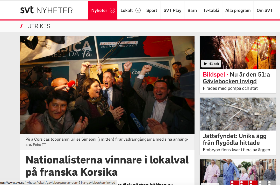 Territoriales : Le premier tour vu par la presse étrangère