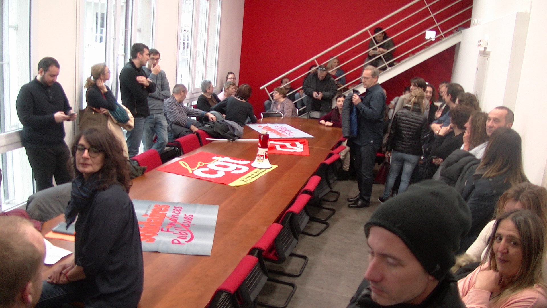 Bastia : Les agents des Finances publiques manifestent