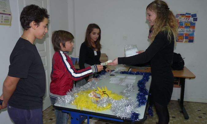 « Les petites cartes », la mini-entreprise du collège Pascal-Paoli de L'Ile Rousse : 