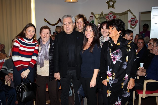 Arbre de Noël à l'unité de longs séjours du Centre Hospitalier Calvi-Balagne