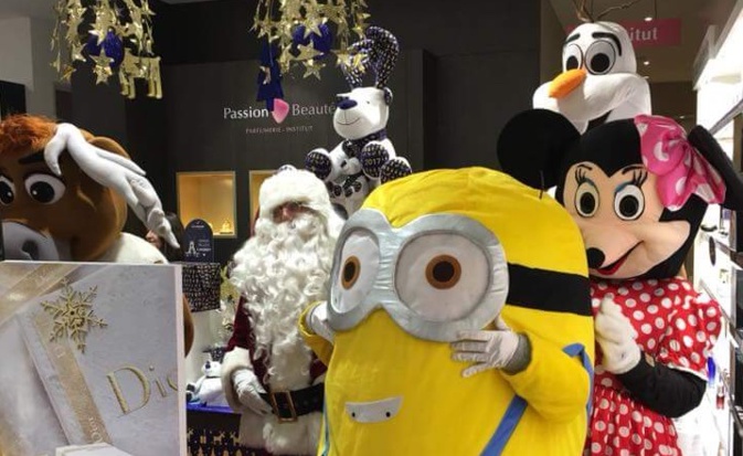Le père Noël et ses amis à "Natale in Calvi'