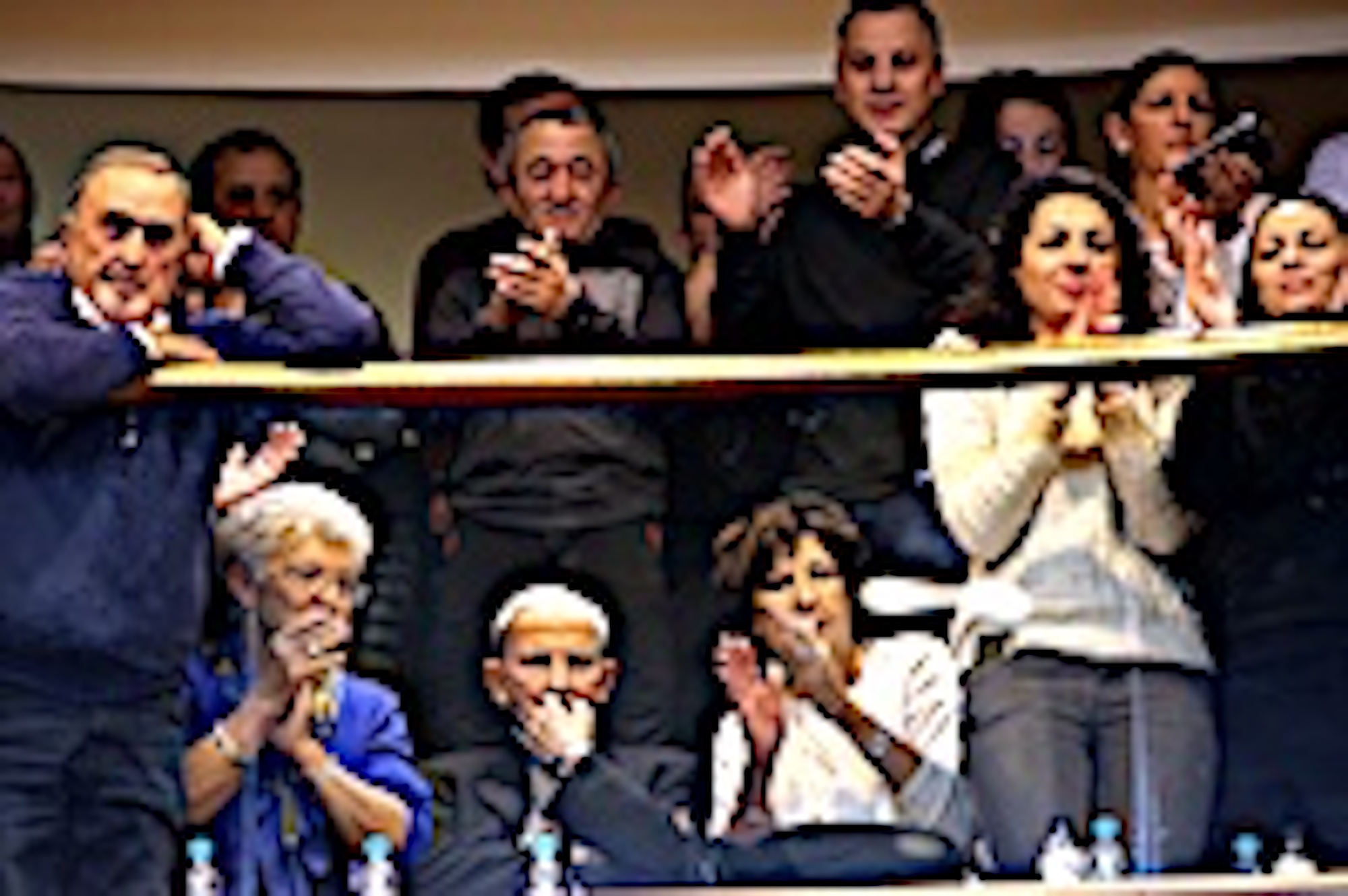 Parmi les invités : Edmond Simeoni et son épouse