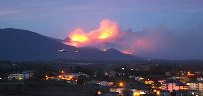 500 hectares détruits à Sant'André di U Cotone