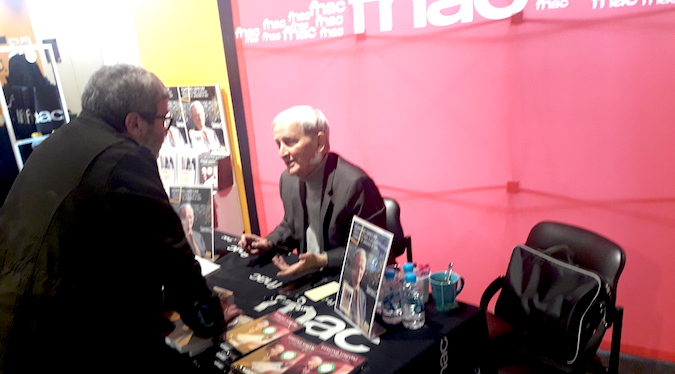 Edmond Simeoni dédicace à la FNAC d’Ajaccio