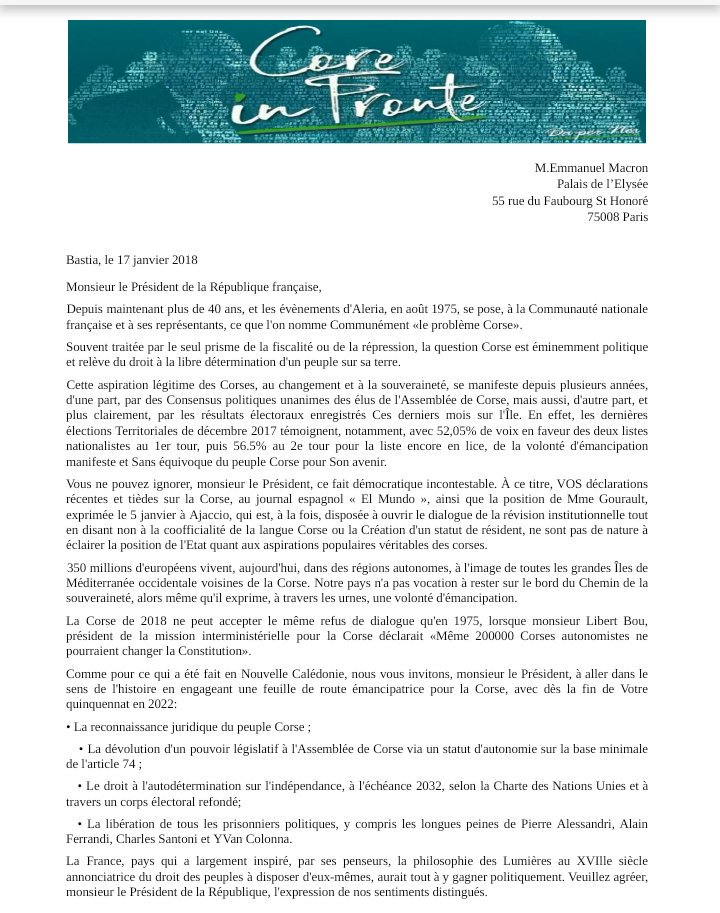 U Rinnovu annonce sa mise en sommeil pour créer Core in Fronte 