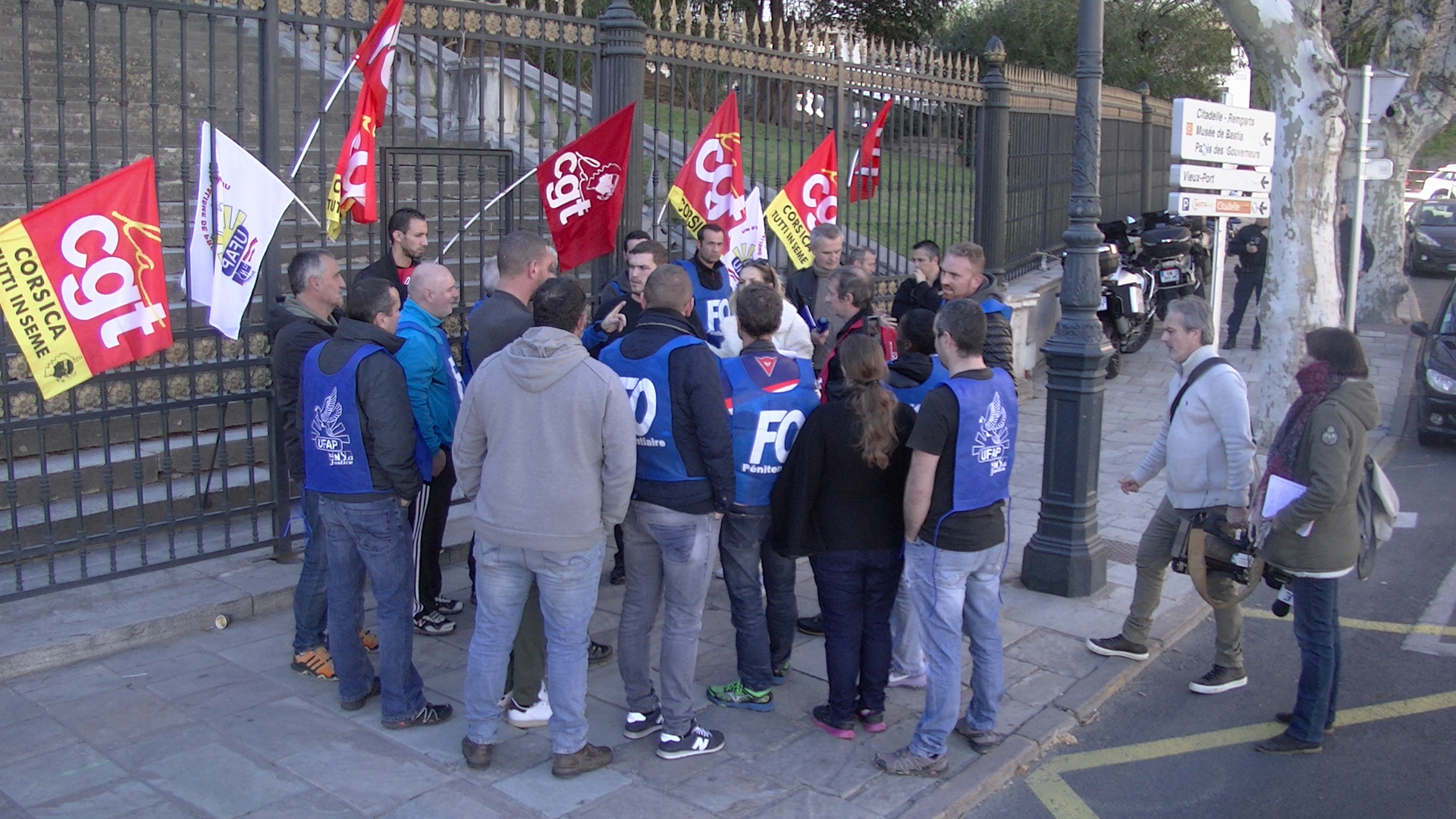 Bastia : Les surveillants pénitentiaires de Borgo en colère