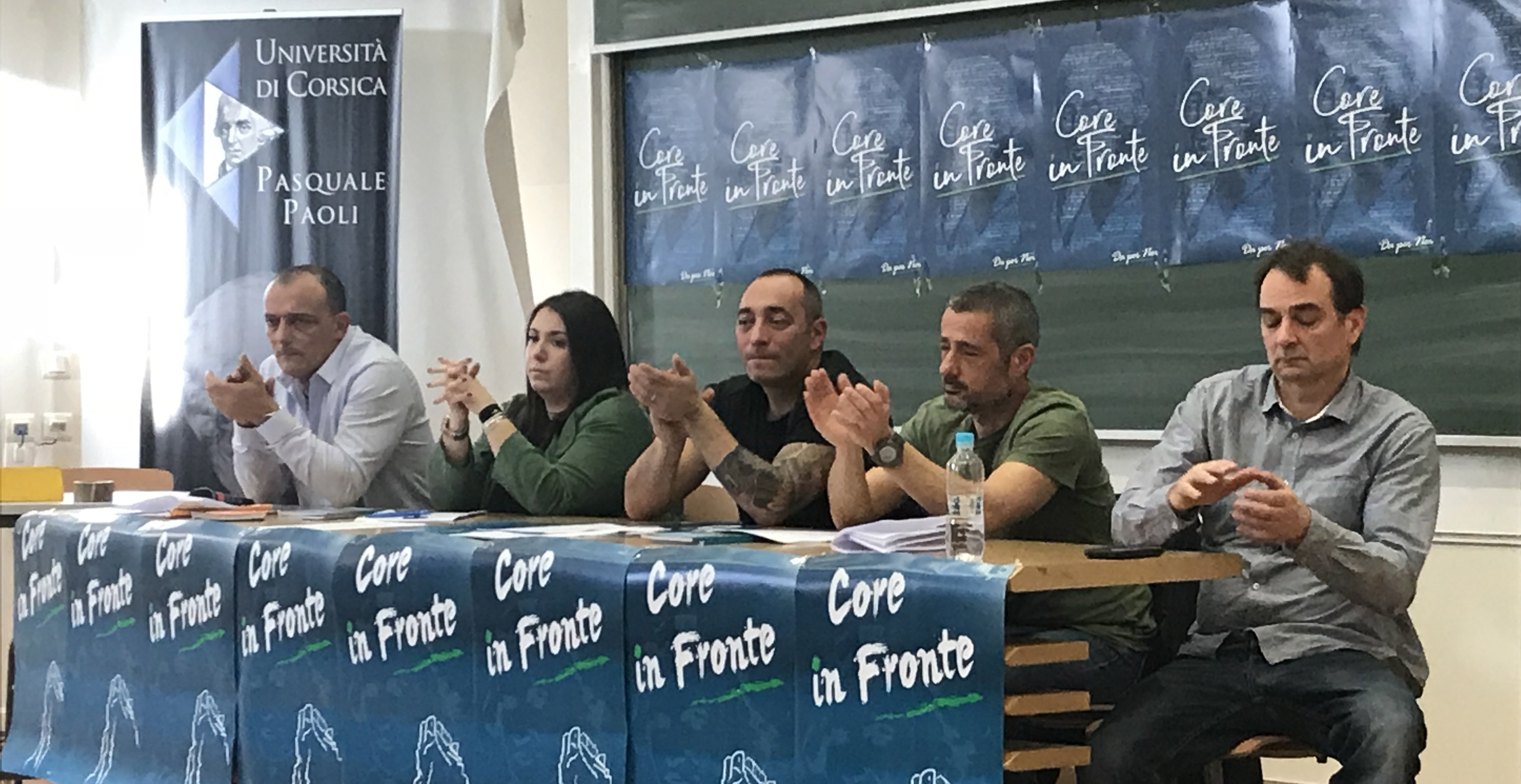 Le bureau provisoire de Core in Fronte.