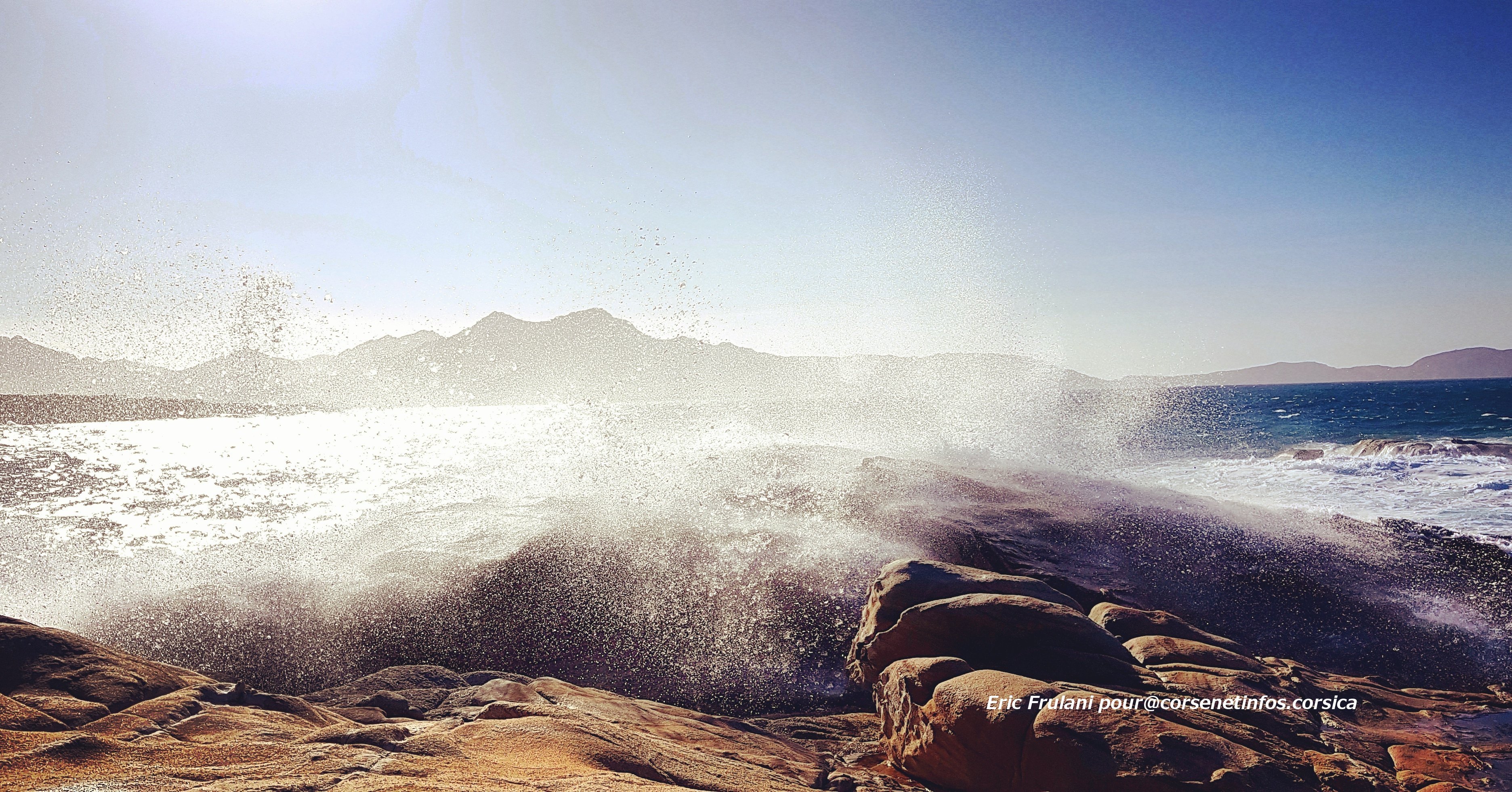 La photo du jour : Dans la baie de Calvi…