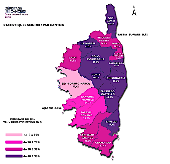 Cancer : Le taux de participation au dépistage en baisse en Corse