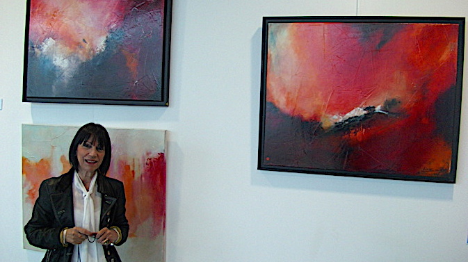 Biguglia : Les très jolies toiles de Letidor à l’espace Charles Rocchi