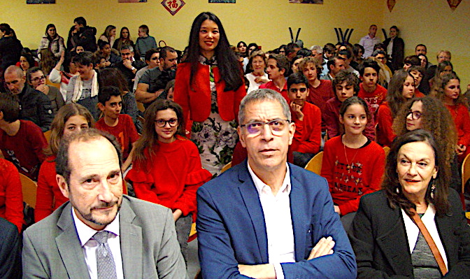 Bastia : 新年快乐2018 au collège Simon-Vinciguerra