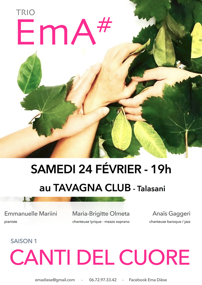 Tavagana club : Concert du Trio EmA# 