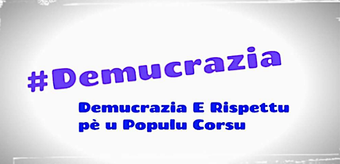 « Demucrazia è Rispettu pè u populu corsu » : Tractage de soutien aux élus corses