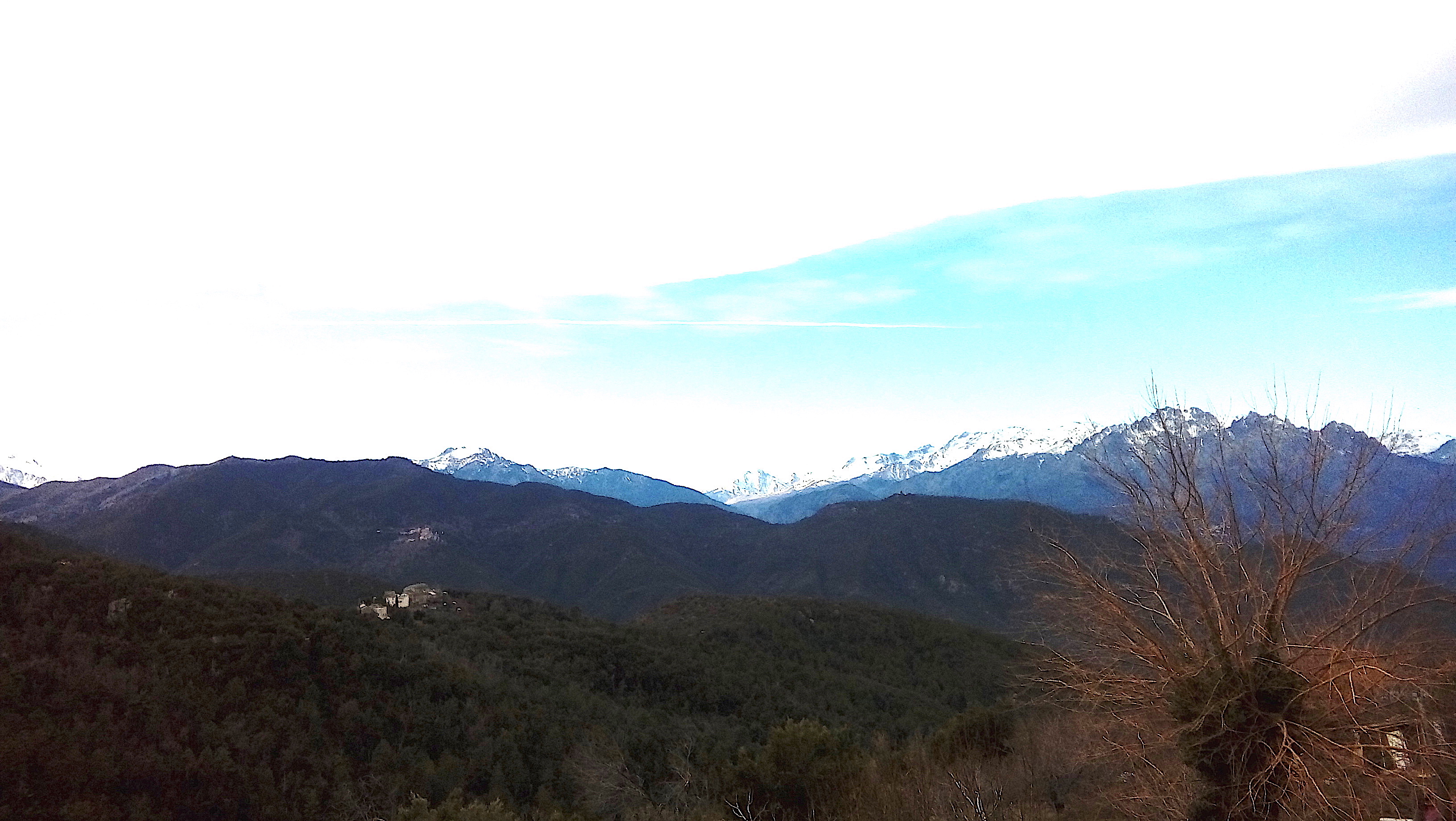La photo du jour : La Paglia Orba et le Cintu à portée de main…