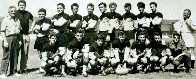 Juin 1964 : La sélection des juniors corses foule la première fois la pelouse de Furiani