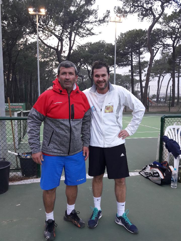 Le tournoi de tennis de Calvi à Fred Mattei (TCIR) et Marielle Cruciani (TCC)