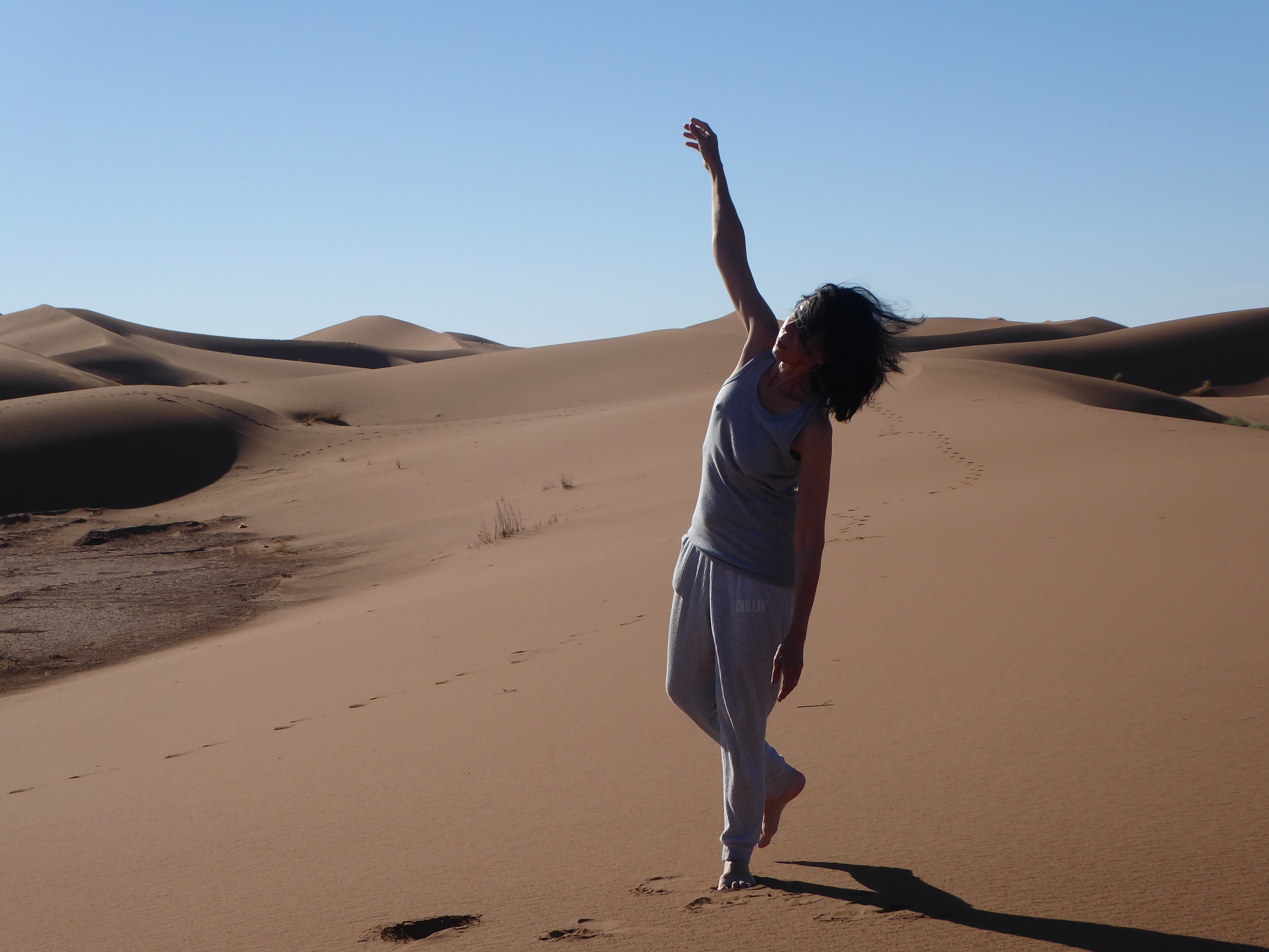 Hélène Taddei-Lawson : danse avec les dunes ...