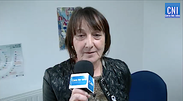 Francine Grilli, directrice du CIDFF de Haute-Corse